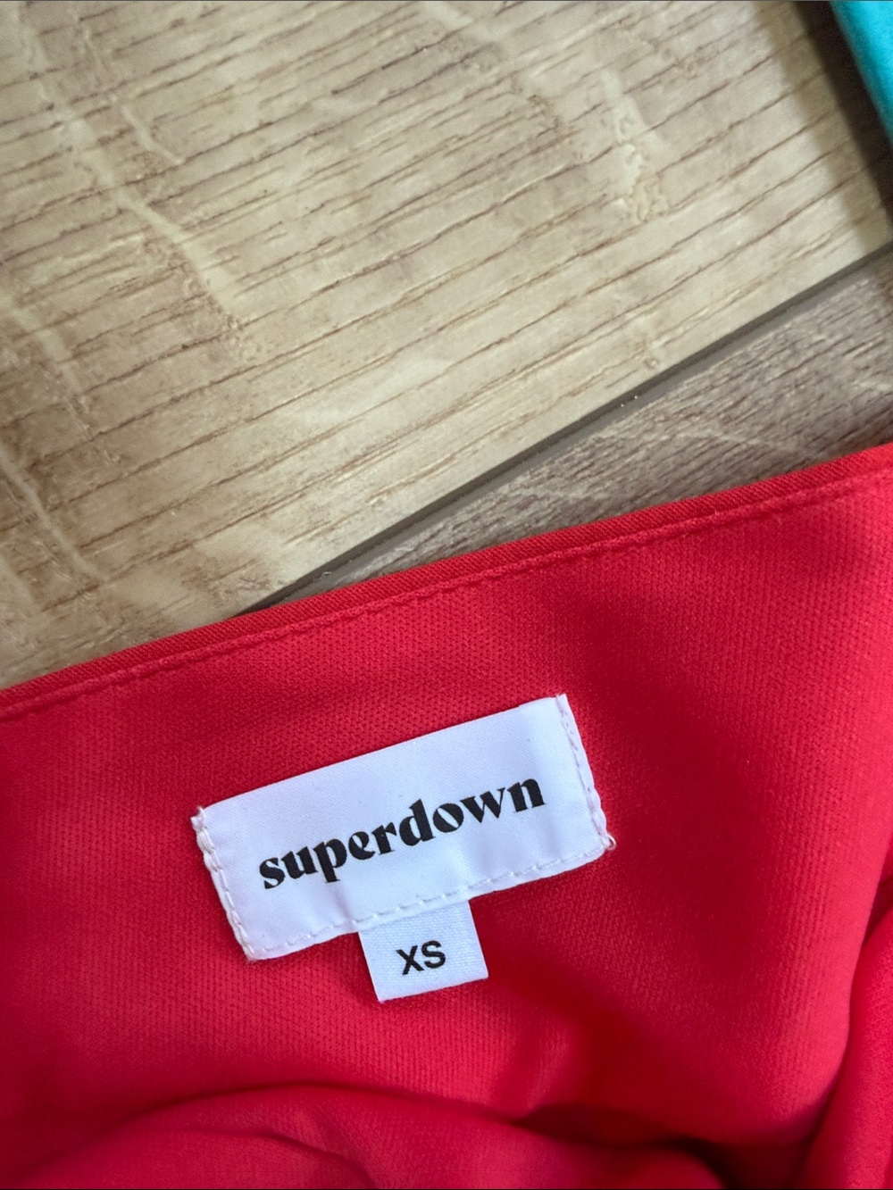 superdown Scarlet Ruffle Deep V Mini Dress - Picture 2 of 3